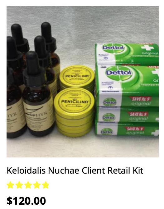 Keloidalis Nuchae Client Retail Kit