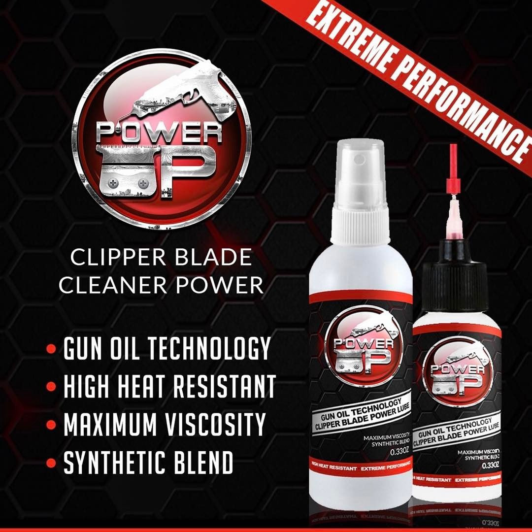 POWER UP Clipper Gun Lube and Cleaner Technology