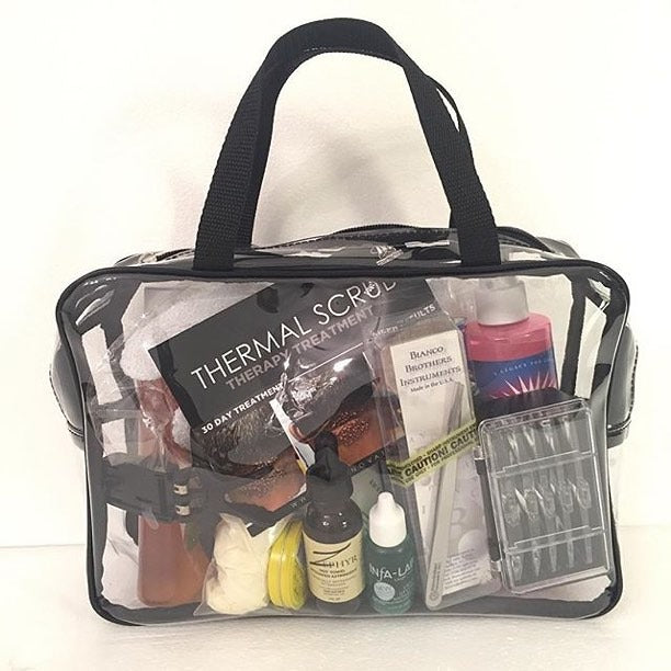 Thermal scrub therapy kit