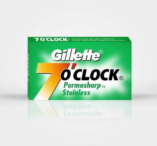 Gillette 7 o'clock - Permasharp Stainless Double Edge Razor