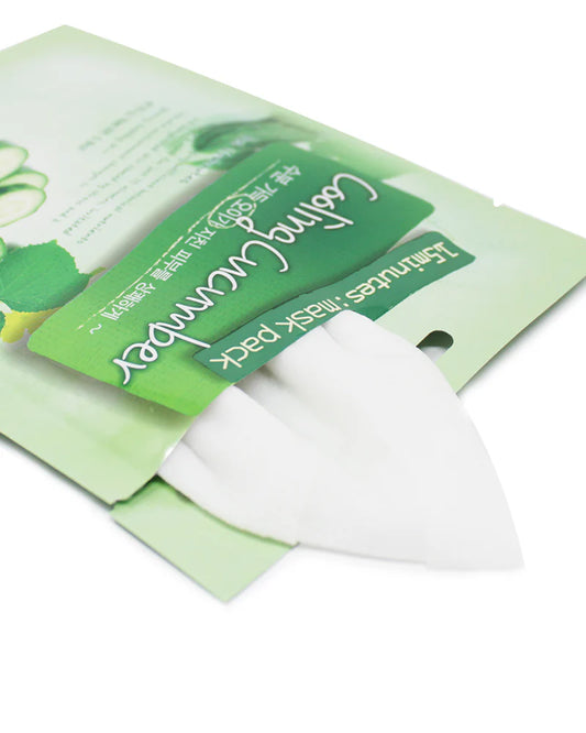 Naisture Cooling Cucumber Facial Mask (12-pack)